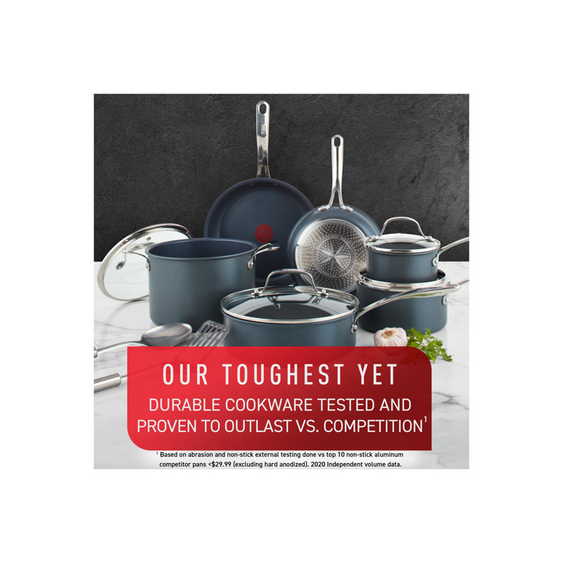 Tfal Platinum Nonstick Cookware Set With Induction Base, Unlimited